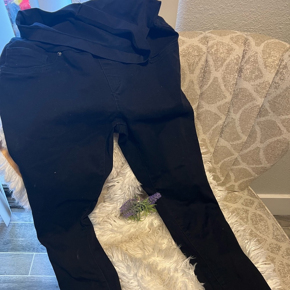Maternity Black Jeans